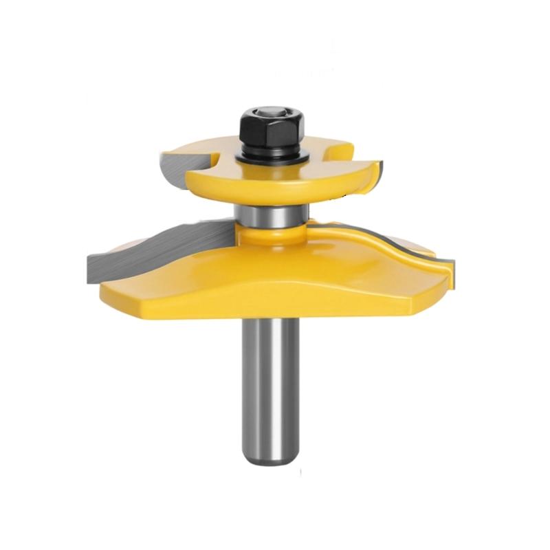 

Multipurpose Double Faced Carbides Milling Cutter for Accurate Cutting in Woodworking Allowing Simple Blade Replacement