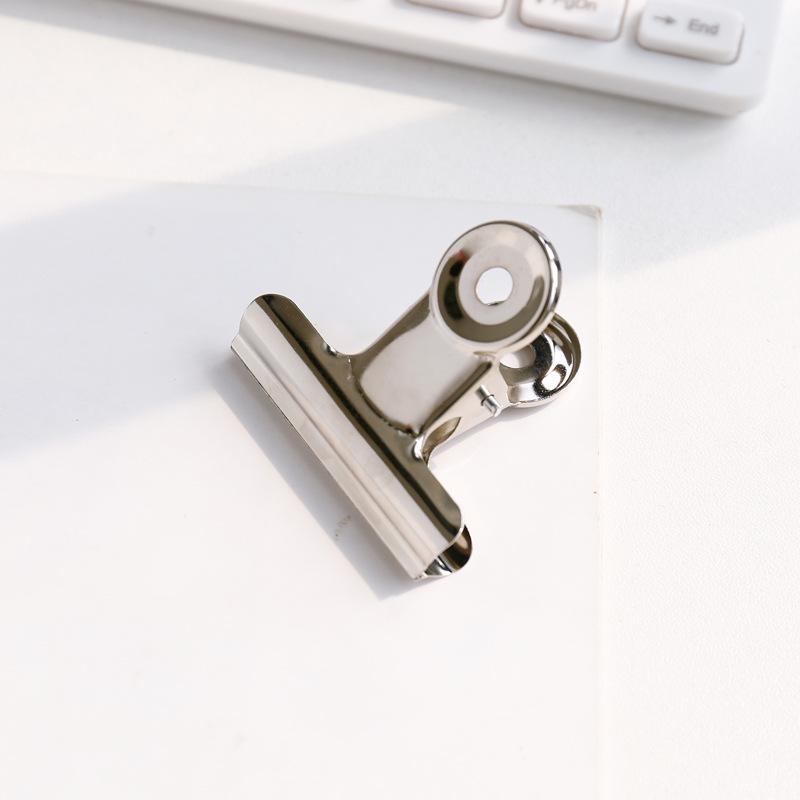 Multi-functional Stainless Steel Long Tail Clip for Snack Sealing, Documents, Sticky Notes, and Student Stationery