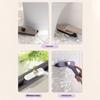 Rotating Cleaning Brush Hard Bristle Bathroom Tile Scrubber Floor Wall Crevices Grout Cleaning Brush