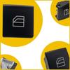 4Pcs For Mercedes-Benz Black Window Switch Button Cap Car Cover Auto Accessories