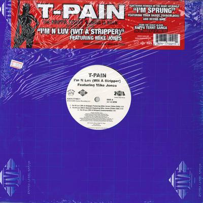 12inch Record T-PAIN - I'm N Luv / I'm Sprung 2 82876771021 JIVE 2005 US Rap & Hip-Hop/R&B Used