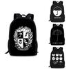 Umbrella Academy Backpack For Elementary School Stylish Durable And Breathable Oxford Cloth Design