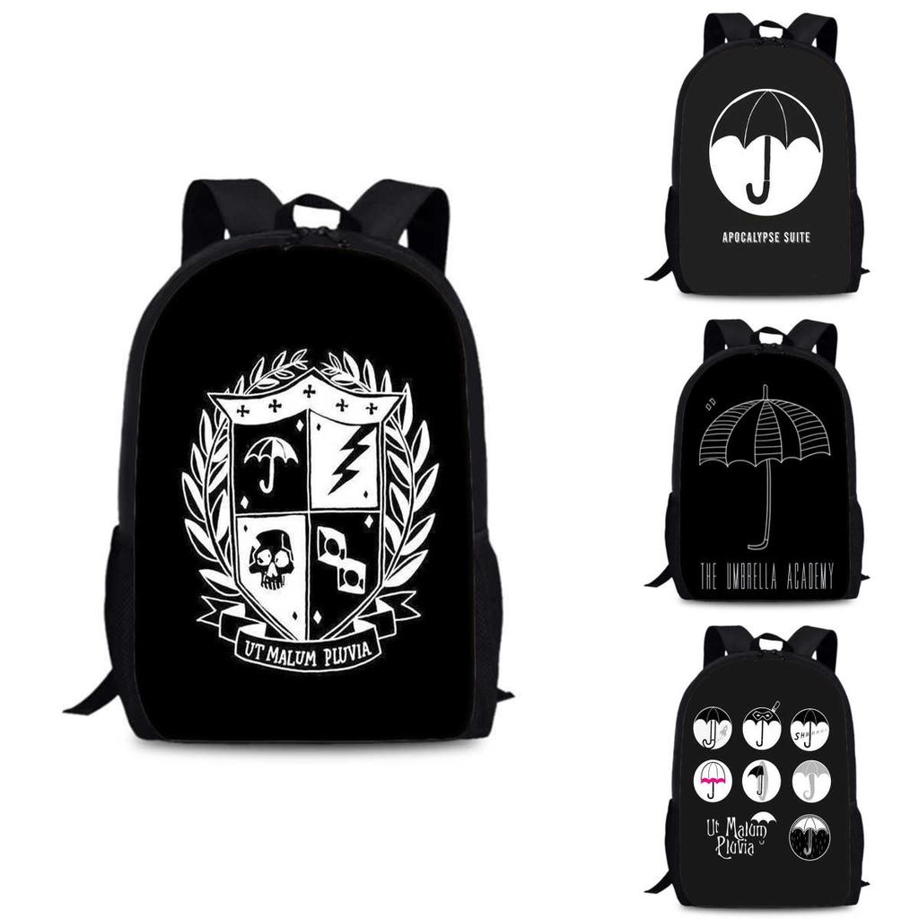 Umbrella Academy Backpack For Elementary School Stylish Durable And Breathable Oxford Cloth Design