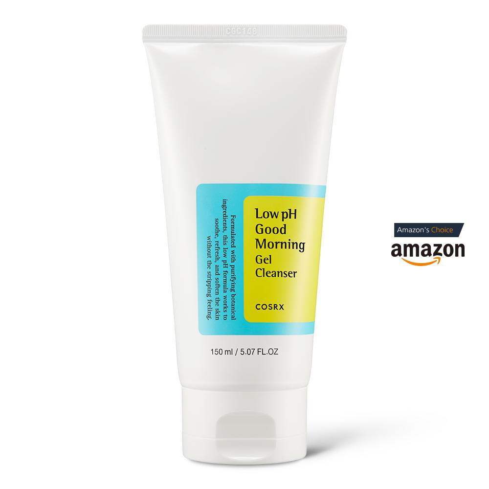 COSRX Nettoyant Gel Bon Matin à pH Bas Nettoyant Visage Doux Quotidien 150ml