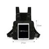 Sports Chest Bag for Men and Women, Front Chest Bag, Running Vest Bag, Storage Space, Suitable for Fitness, Running and Cycling.