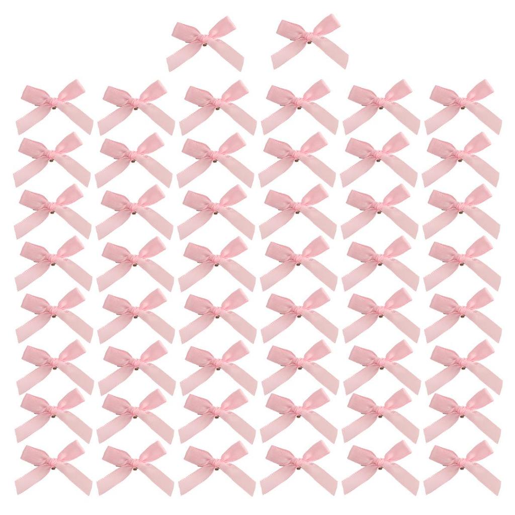 Ballet Style 4cm Bow Duckbill Hair Clip - Sweet Ribbon Hair Accessory
