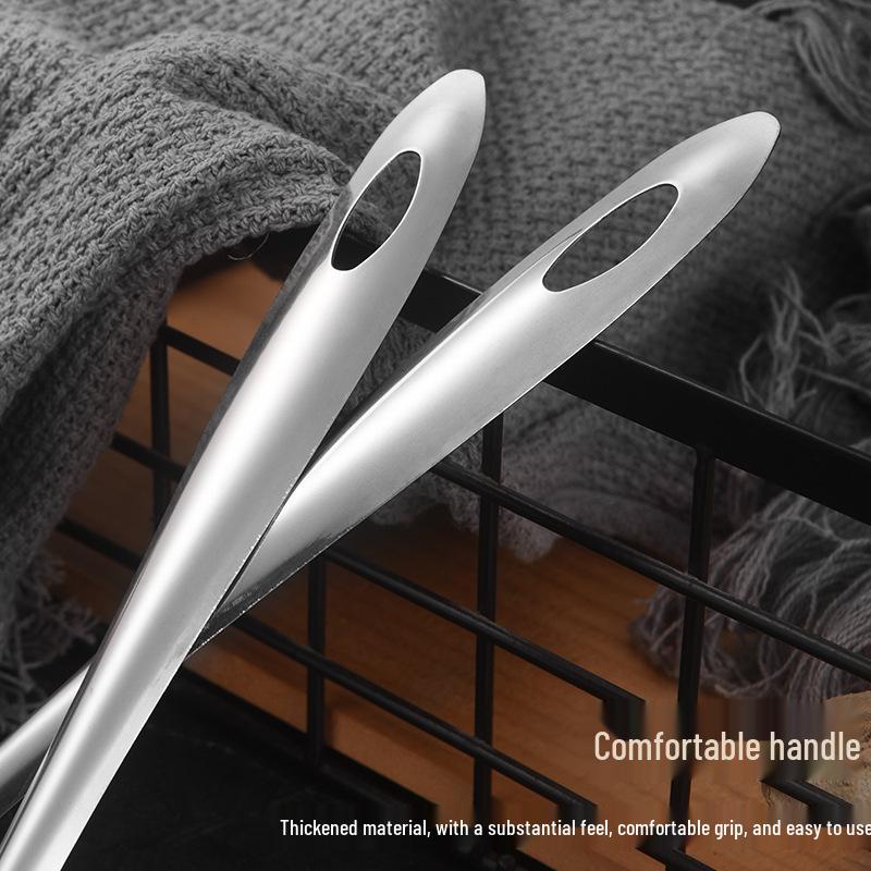 Stainless Steel Long-Handle Soup and Hot Pot Ladle Colander