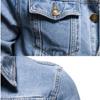 New Spring Autumn Simple New Men Denim Jackets Casual Fashion Slim Fits Jean Denim Jacket Patchwork Zipper Mens Clothing