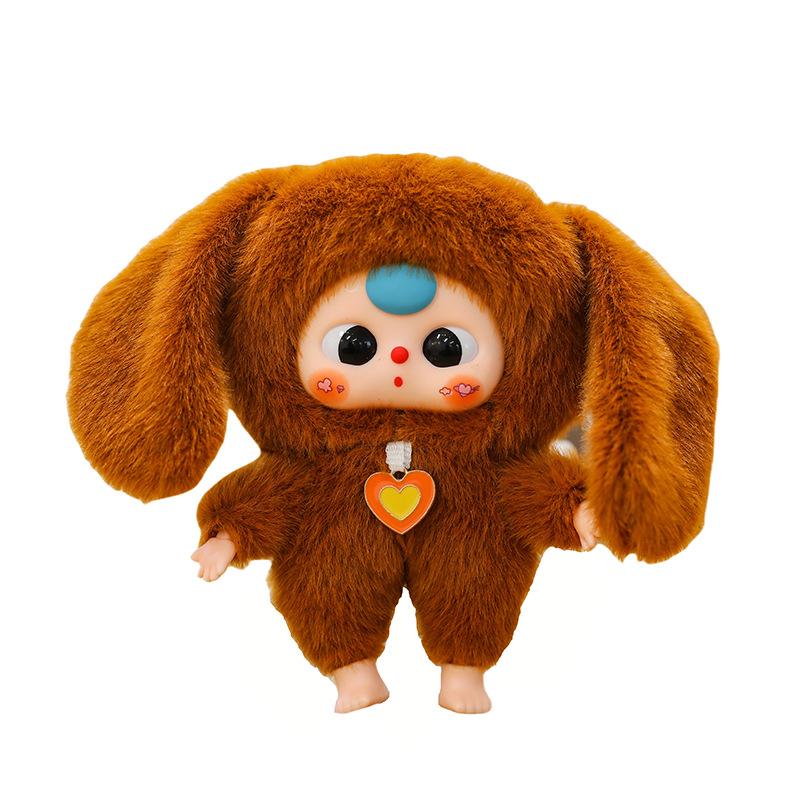 Süße Baby-Puppe Anhänger Freunde - Vinyl Schlüsselanhänger & Plüsch Rucksack Zubehör, Ein lustiges Geschenk für Mädchen ab 3 Jahren