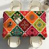Authentic Boho Table Cloth Party Decor Dining Room Home Kitchen Patios Waterproof Stain-Proof Table Cloth
