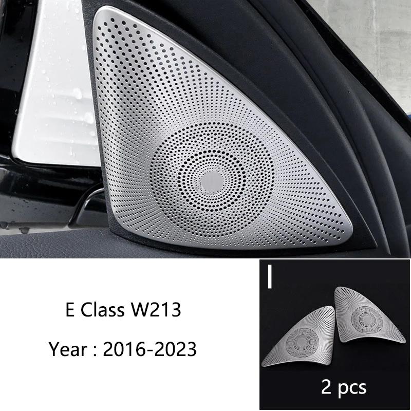 Car Interior Armrest Box Rear Air Vent Outlet Cover Trim Sticker for Mercedes Benz GLC C E Class W205 W213 X253 Auto Accessories