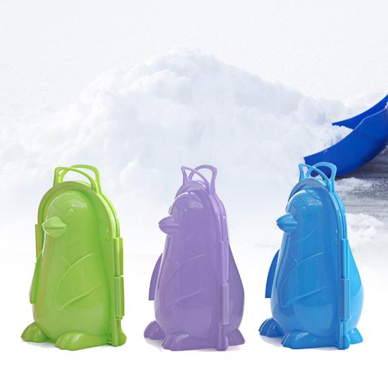 4Pcs/Set Schneeball Maker Clip Winter 3D Pinguin Schneemann Schneeform für 4Pcs/Set Schneeball Maker Clip Winter 3D Pinguin Schneemann Schneeform für