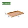 ZISIZ Bamboo Wood Serving Tray