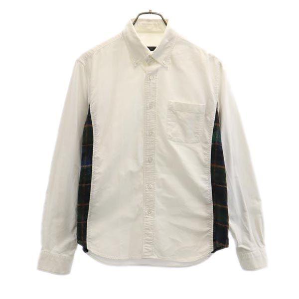 

SOPHNET. made in Japan Check switching Long sleeve Button down shirt M Men s Used