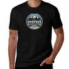 Mount Everest Basislager T-Shirt All-Match-Print Kurzarm Top