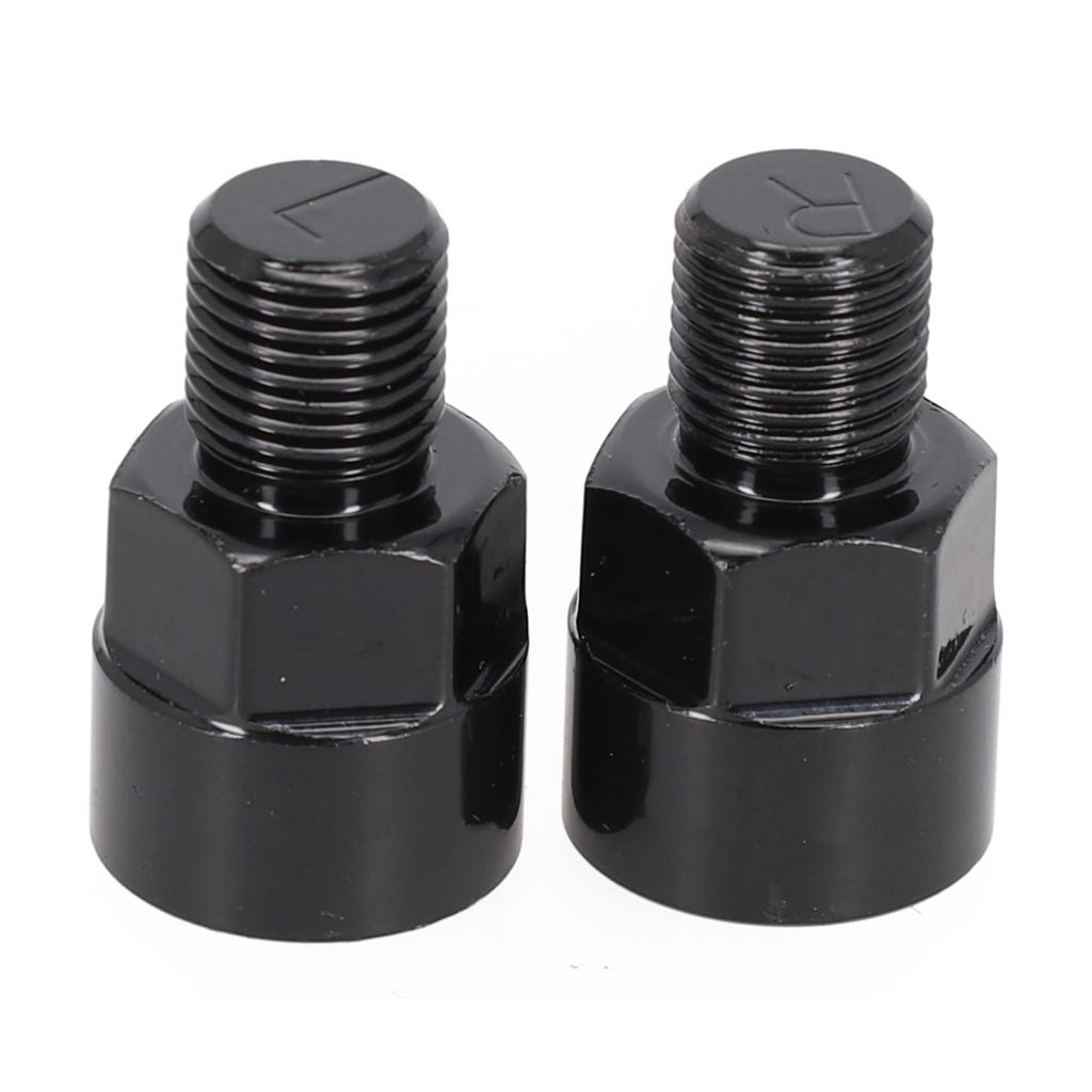 1pair Convert 1/2 Inch Cranks To 9/16 Inch Pedal With This Bicycle Pedal Adapter