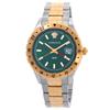Hellenyium Gmt Quartz Green Dial Men S Watch V11050016