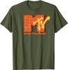 MTV Yellow And Orange Brick Graphic TShirt TShirt