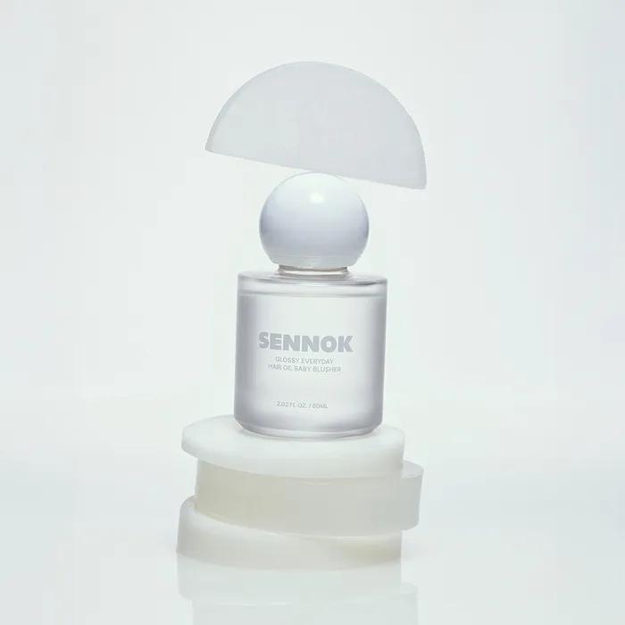 Glossy Everyday Hair Oil Baby Blusher 60ML + [Free] Sennok Body & Hair Care 4 Types (7mlX4)