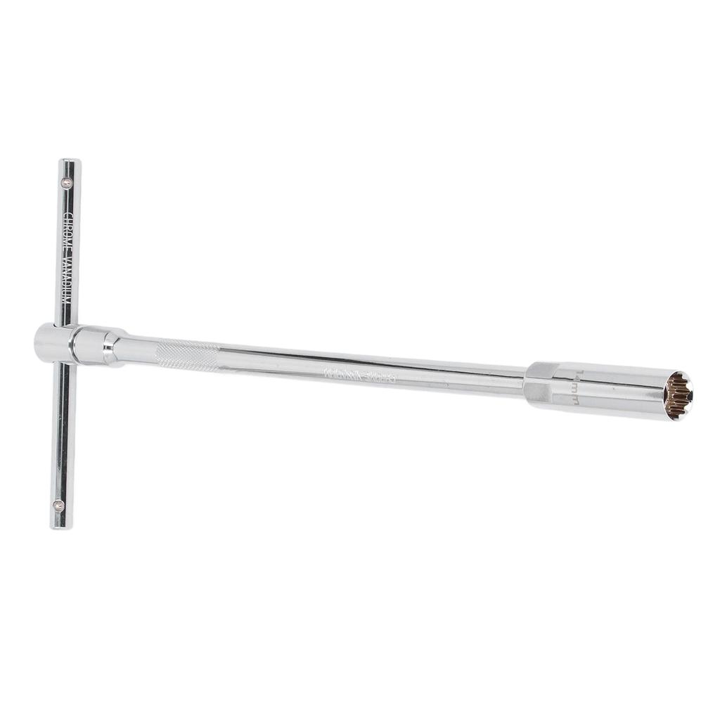 Sparking Plug Disassembly Tool Set Cr V Steel Sparking Plug Extractor Set with 14mm Socket 3/8 Inch 