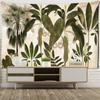 Tropical Banana Leaf Tapestry Wall Hanging Retro Art Landscape Bohemian Aesthetic Landscape Living Room Home Decor