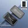 Custodia per Chiave Bluetooth Zeekr 001/009 con NFC Fibbia a Guscio da Uomo Zeekr X