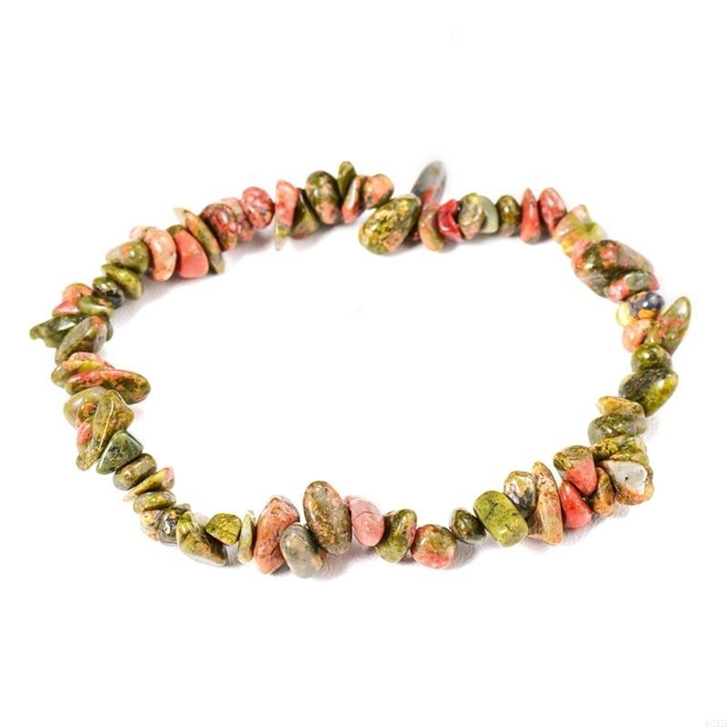 62KD Natural Stone Bracelet Beads Jewelry Fashionabe Wristband Bangles for Women