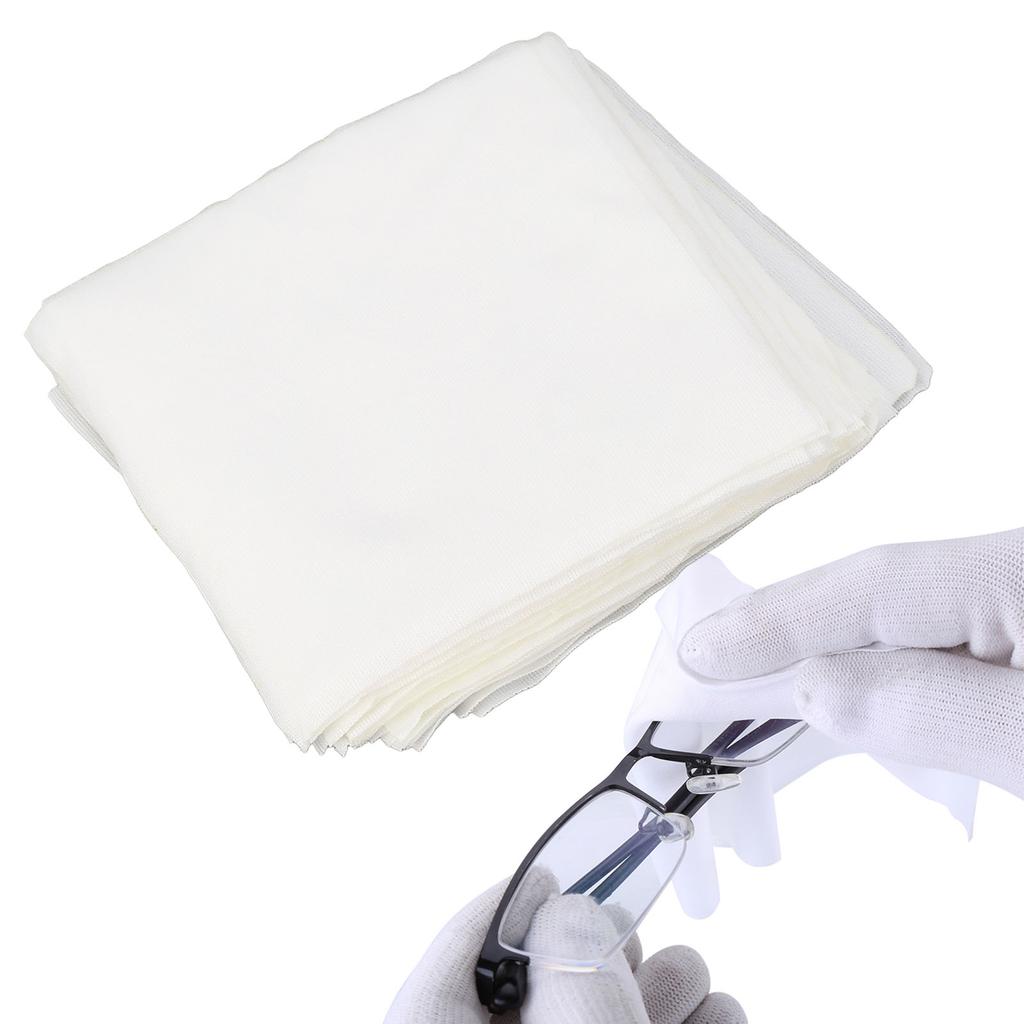 160 Sheets 4inch Microfiber Cleaning Cloth for Glasses Lens Screens Electronics Anti Static Non Lint