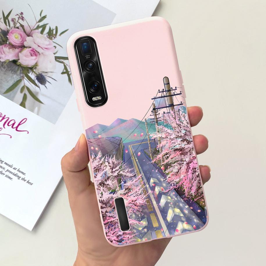 For OPPO Find X2 Pro Case Find X2 X 2 Pro CPH2025 Fashion Flower Silicone Cover Phone Cases For OPPO Find X2 Lite Neo X2Neo Capa