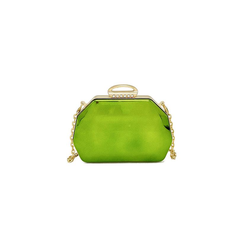 Acrylic bag 2025 new European and American fashion candy color foreign style versatile women's chain crossbody dinner bag tide