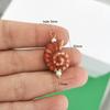 1pc Ceramics Pendant Charm Fish Heart Flower Conch Star Fruits Necklace Stainless Steel Geometric Imitation Pearl