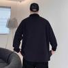Taglie Forti Trendy Traspirante Morbido Alta Qualità Maglietta Polo da Uomo Ampia--Antirughe Casual Sportiva Manica Corta Collo