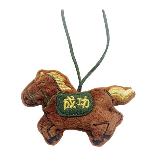 Bag Pendant Cartoon Horse Doll Hanging Ornament Horse Zodiac Brooch Bags Keys Accessory Statement Gift