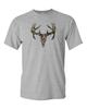 T-shirt Camouflage Cerf, T-shirt Chasse, T-shirt Crâne de Cerf T-shirt Unisexe
