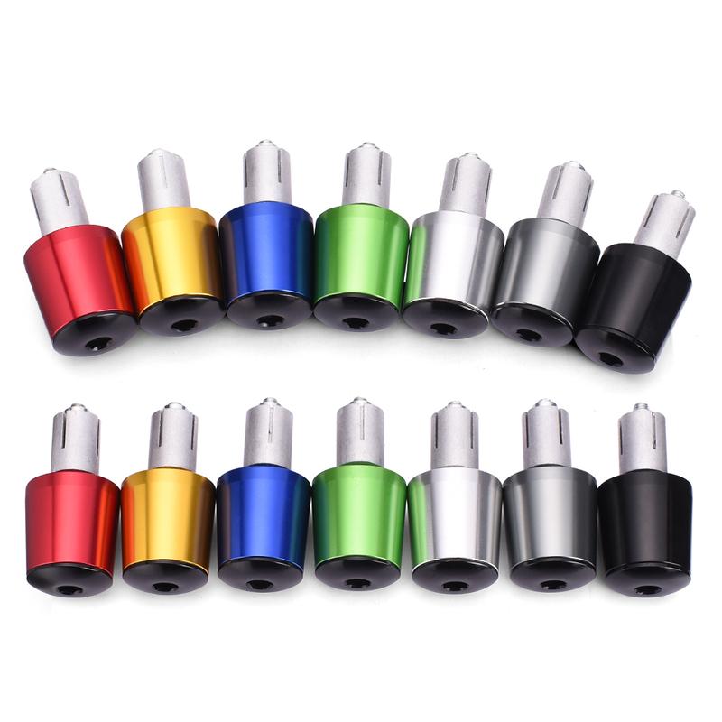 7/8" 22mm Motorcycle handlebar Grips Ends Handlebar Grips Cap Weights Plug For GSXR 1300 1000 750 600 K1 K2 K3 K4 K5 K6 K7 K8 K9