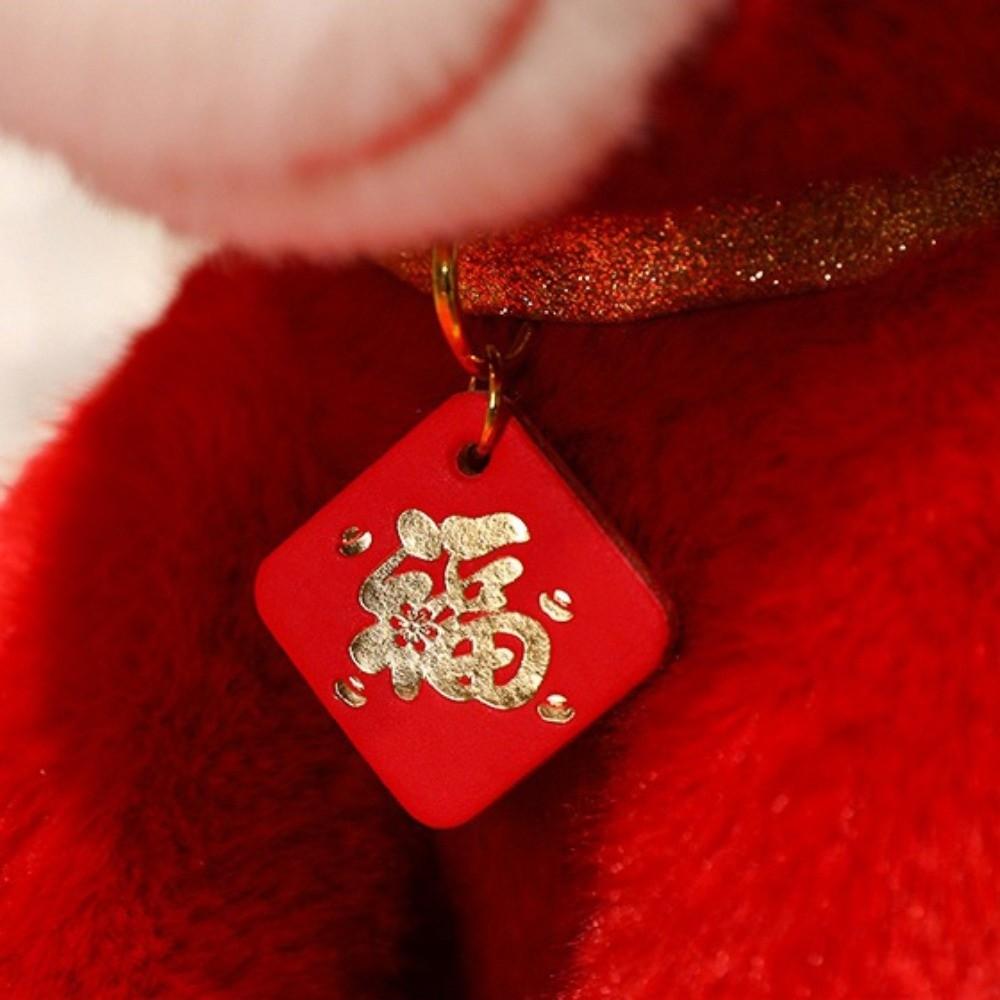 Good Luck Lucky Horse Plush Toys Cute Zodiac Pony Figurine 2026 Horse Plush Doll  Festive Decor