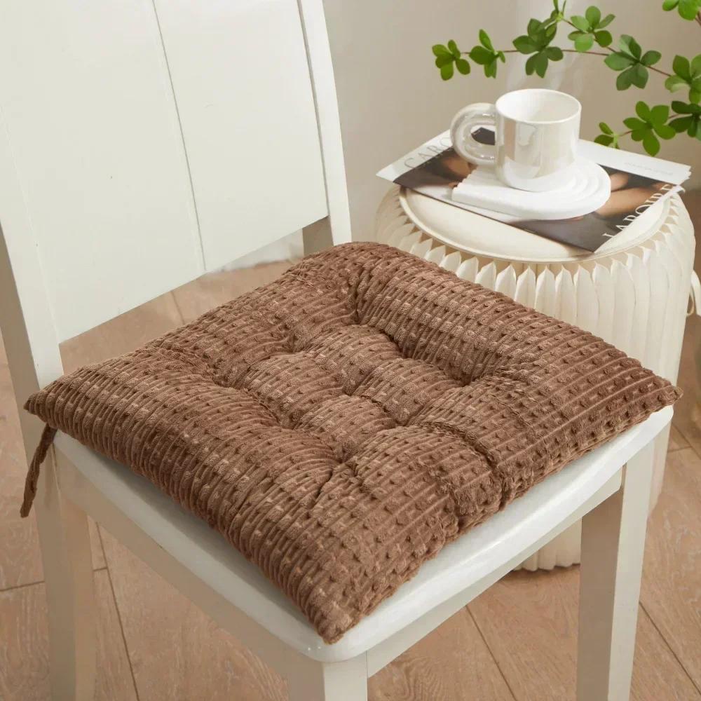 

Restaurant Coffee Shop Dining Chair Butt Plush Cushion Square Floor Sit Cushion for Home Office Chair Cushion Home Decor 40x40x7cm