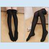 Women's Thigh High Socks Lolitas Gothic Over Knee Stockings Bow Lace Up Long Stockings Sweet Summer Ruffle Trim Socks