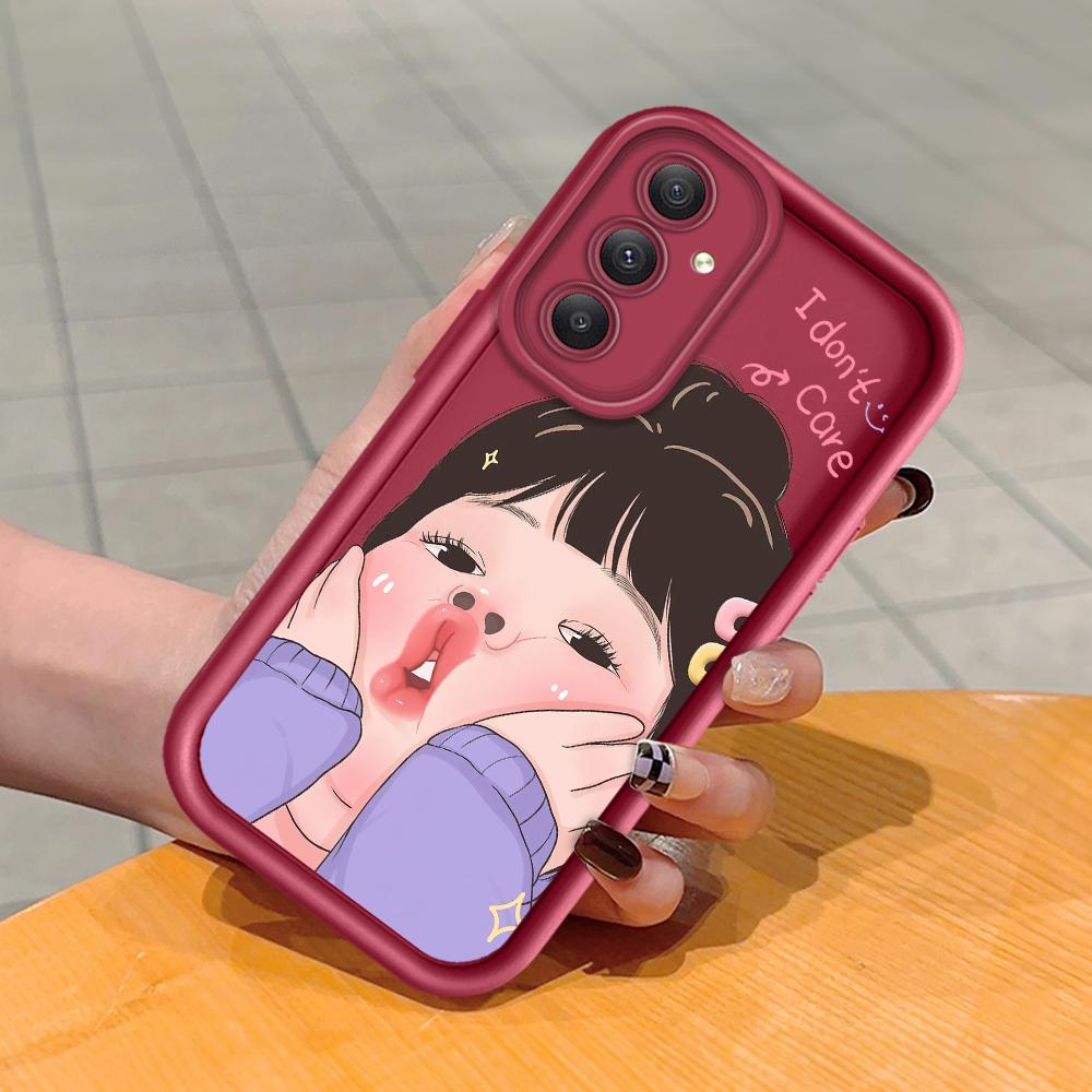 Soft Silicone Square Ladders Cartoon Pattern Full Cover Camera Protection Shockproof Case for Huawei Honor Xiaomi Redmi Samsung