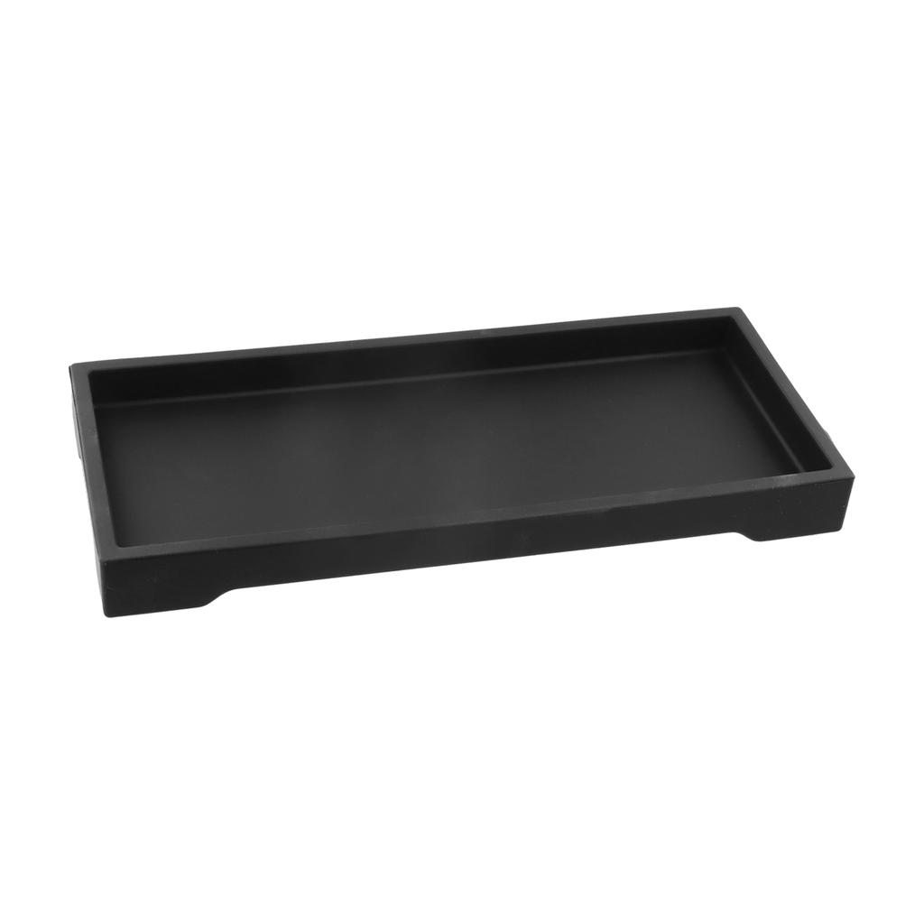 Stylish Silicone Tray for Countertop Organization Perfect for Bathroom Accessories Waterproof and Easy To Maintain Design