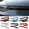 1Pc R Metal Car Front Grille Emblem Stickers Rear Trunk Side Badge Decals For Golf 8 R LINE Beetle Passat Tiguan Jetta