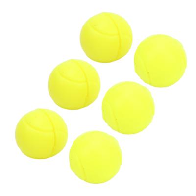 6 Pcs Tennis Racket Damper Silicone Shock Absorber Tennis Ball Shaped Racket Vibration Dampeners
