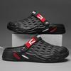 Men's Summer Non-Slip Closed-Toe Plus Size Clogs - Wear-Resistant Beach Sandals