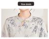 Mom's 2026 Chinese-Style Short Sleeve Summer Blouse for Middle-Aged Women