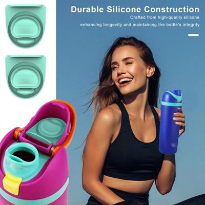 4Pcs Replacement Stopper Set for Owala FreeSip Silicone Gasket for 19/24/32/40oz Seal Bottle Cap Leak-Proof Accessories