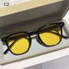 Vintage Style Square Sun Glasses Women's Fashion Style Oversized Sun Eyeglasses Men's Driving Use Shades Black UV400 Protection Eyewear Gafas De Sol