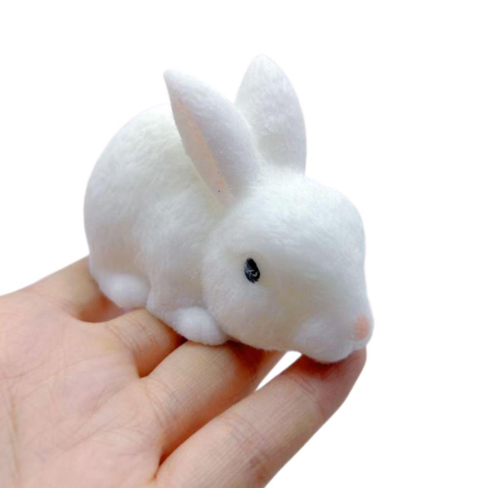 Silicone Rabbit Fidget Super Soft Pinching Fingertip Toy Creative Bunny Squishy Toy Desk Decor