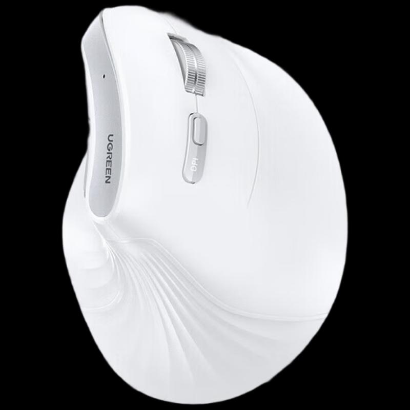 

UGREEN MU008 Ergonomic Dual-Mode Wireless Vertical Mouse