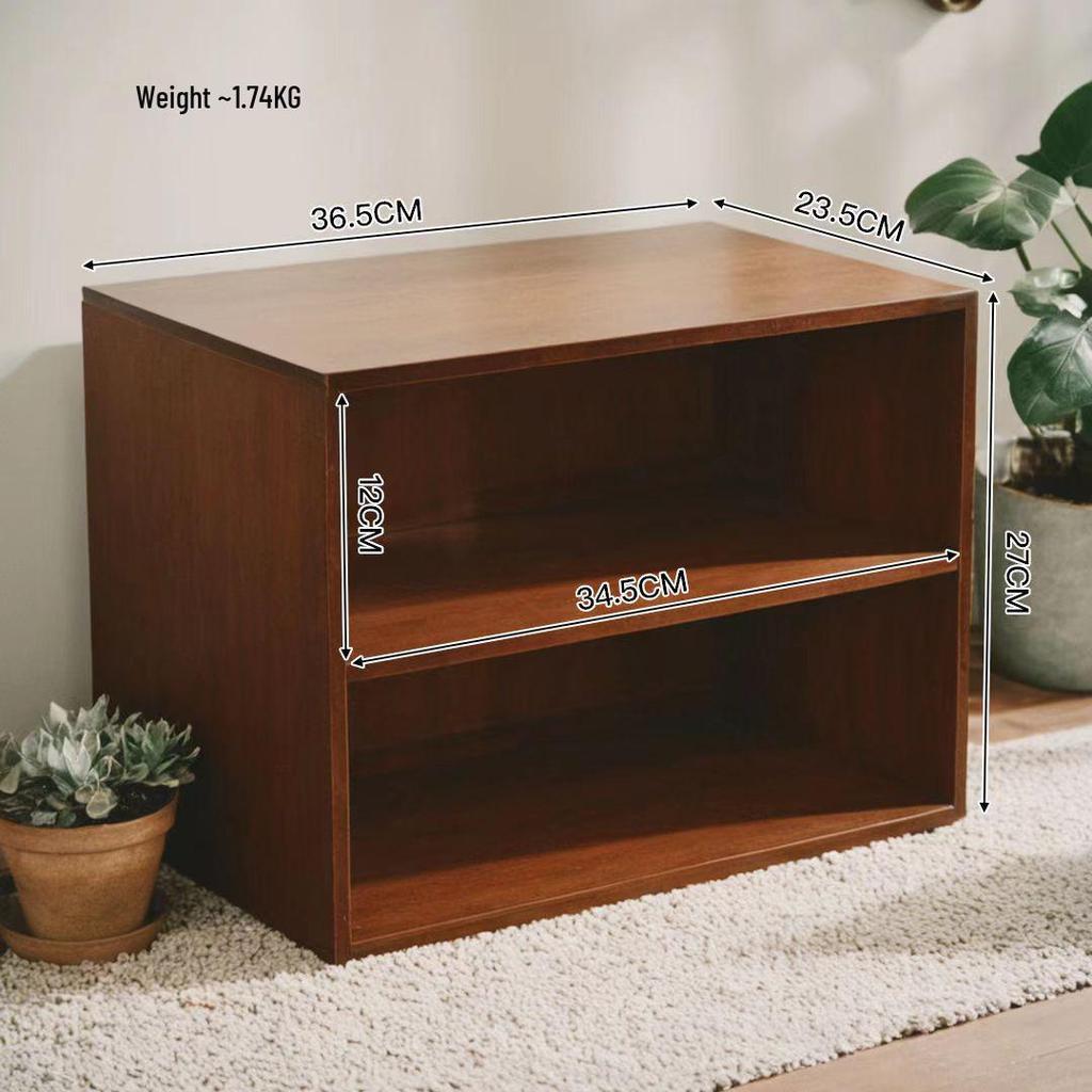 Mehrschichtiges Desktop-Bücherregal zur Aufbewahrung für Zuhause, Schlafzimmer oder Studenten