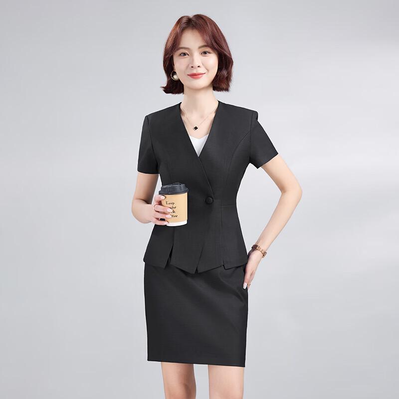 Women's Professional Short-Sleeve Suit Set
